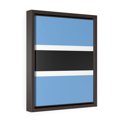 BOTSWANA Vertical Framed Premium Gallery Wrap Canvas