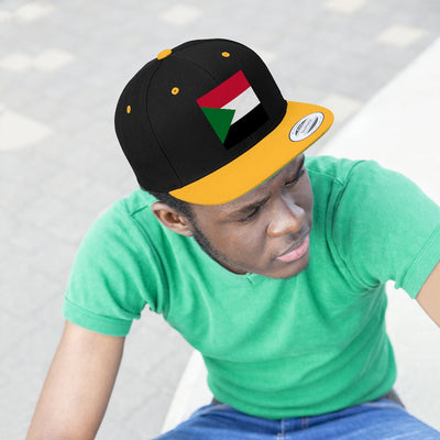 SUDAN Unisex Flat Bill Hat