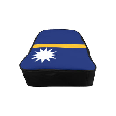 NAURU FLAG School Backpack