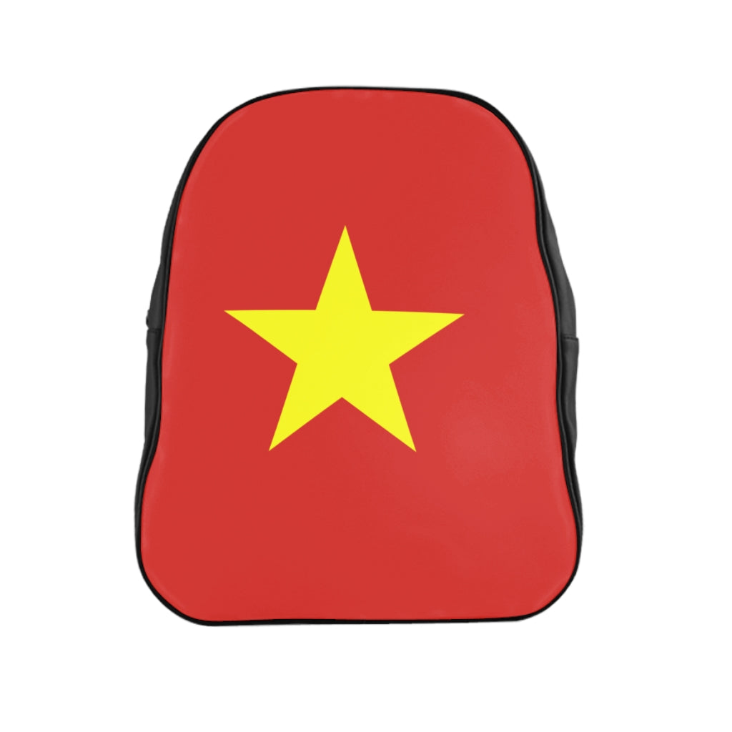 VIETNAM FLAG School Backpack