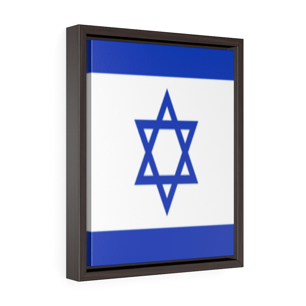 ISRAEL Vertical Framed Premium Gallery Wrap Canvas