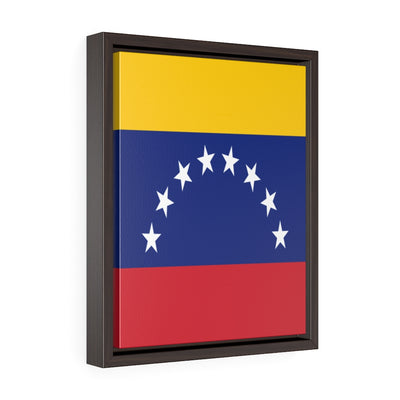 VENEZUELA Vertical Framed Premium Gallery Wrap Canvas