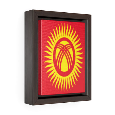 KYRGYZSTAN Vertical Framed Premium Gallery Wrap Canvas