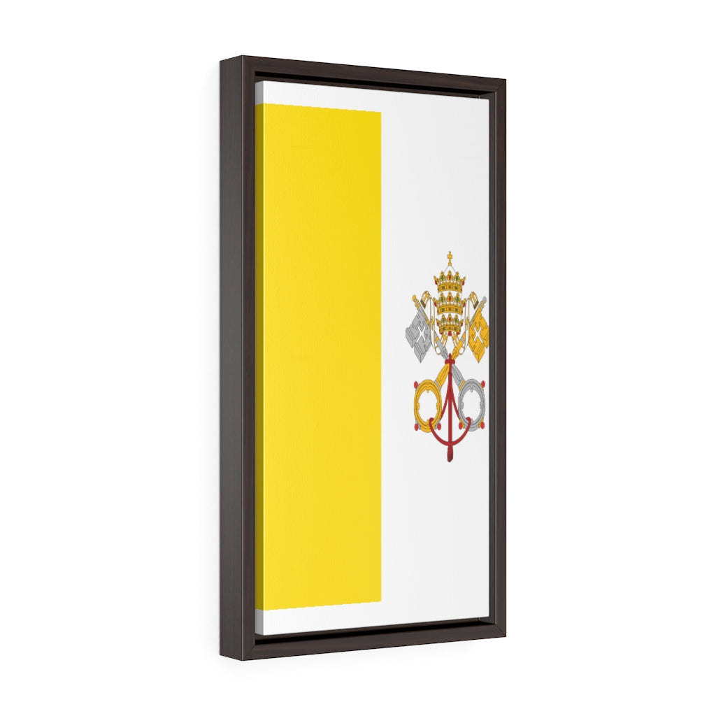 VATICAN CITY Vertical Framed Premium Gallery Wrap Canvas