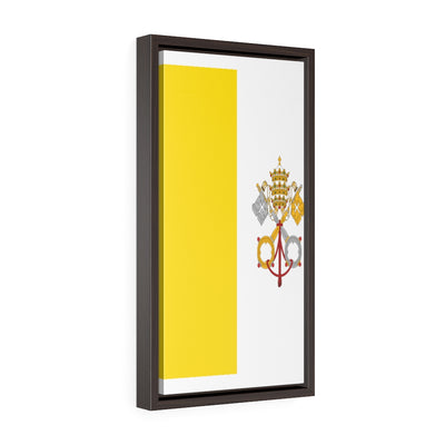 VATICAN CITY Vertical Framed Premium Gallery Wrap Canvas