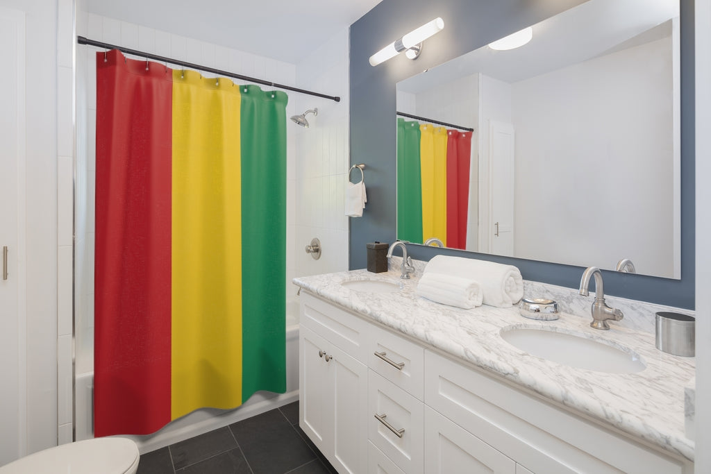 GUINEA Shower Curtains