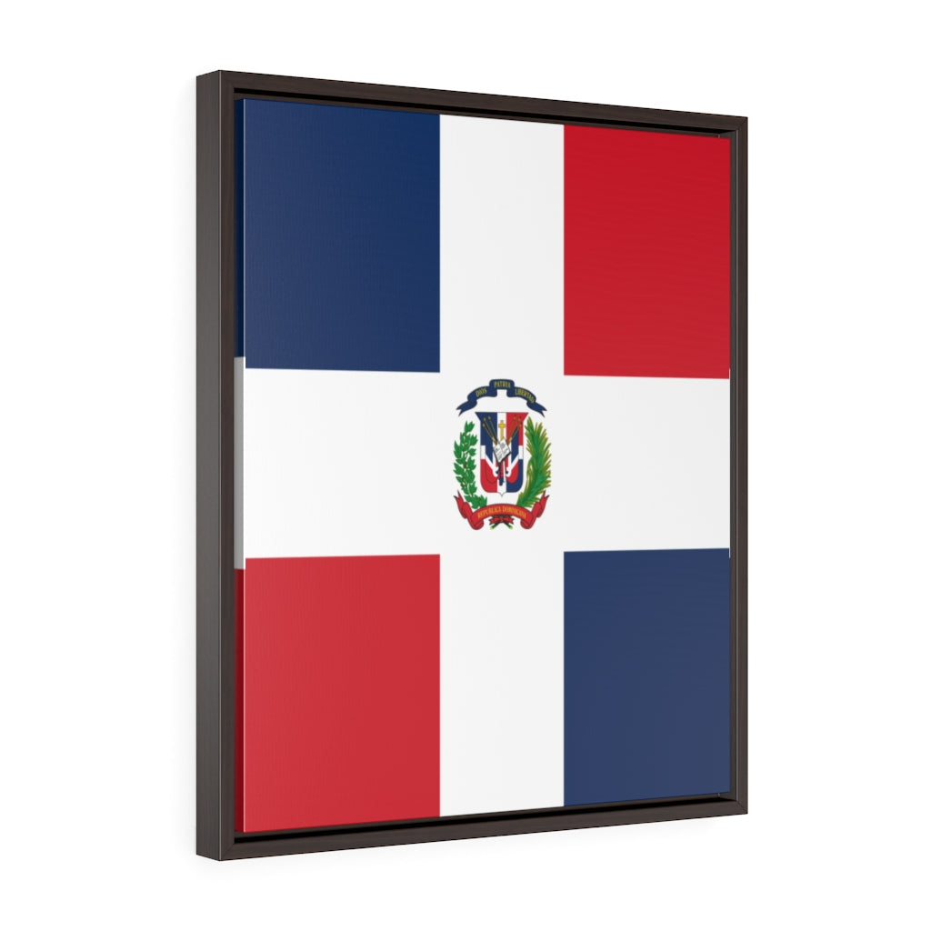 DOMINICAN REPUBLIC Vertical Framed Premium Gallery Wrap Canvas