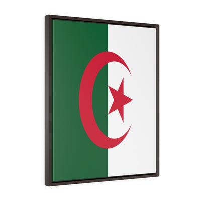 ALGERIA Vertical Framed Premium Gallery Wrap Canvas