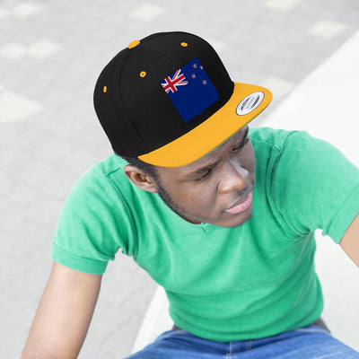 NEW ZEALAND Unisex Flat Bill Hat