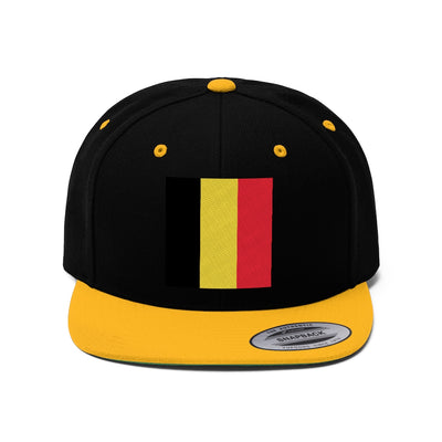 BELGIUM Unisex Flat Bill Hat