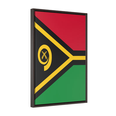 VANUATU Vertical Framed Premium Gallery Wrap Canvas