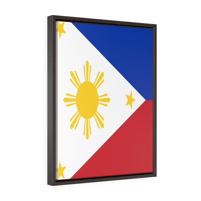 Philippines Vertical Framed Premium Gallery Wrap Canvas