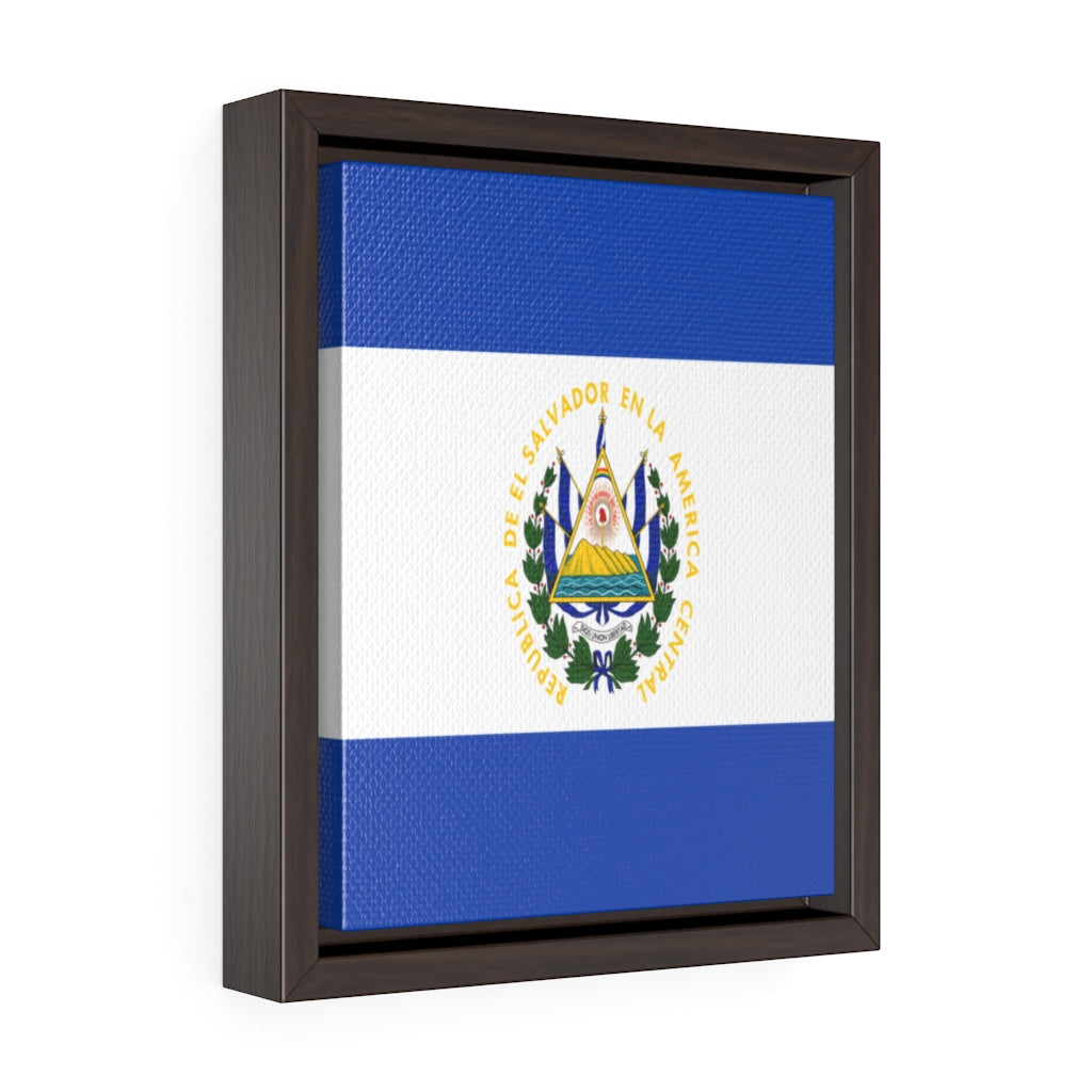 EL SALVADOR Vertical Framed Premium Gallery Wrap Canvas