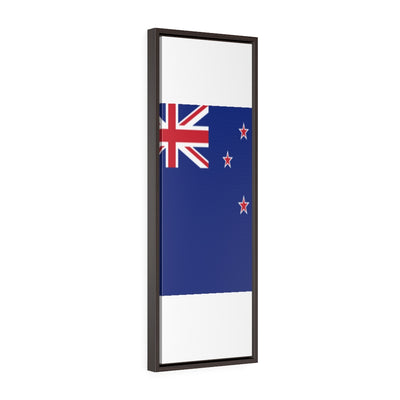 NEW ZEALAND Vertical Framed Premium Gallery Wrap Canvas