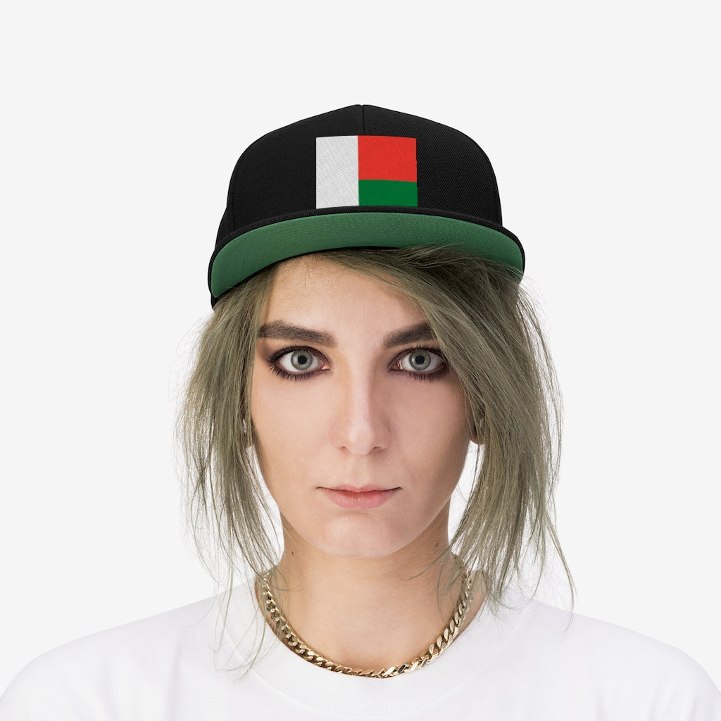 MADAGASCAR Unisex Flat Bill Hat