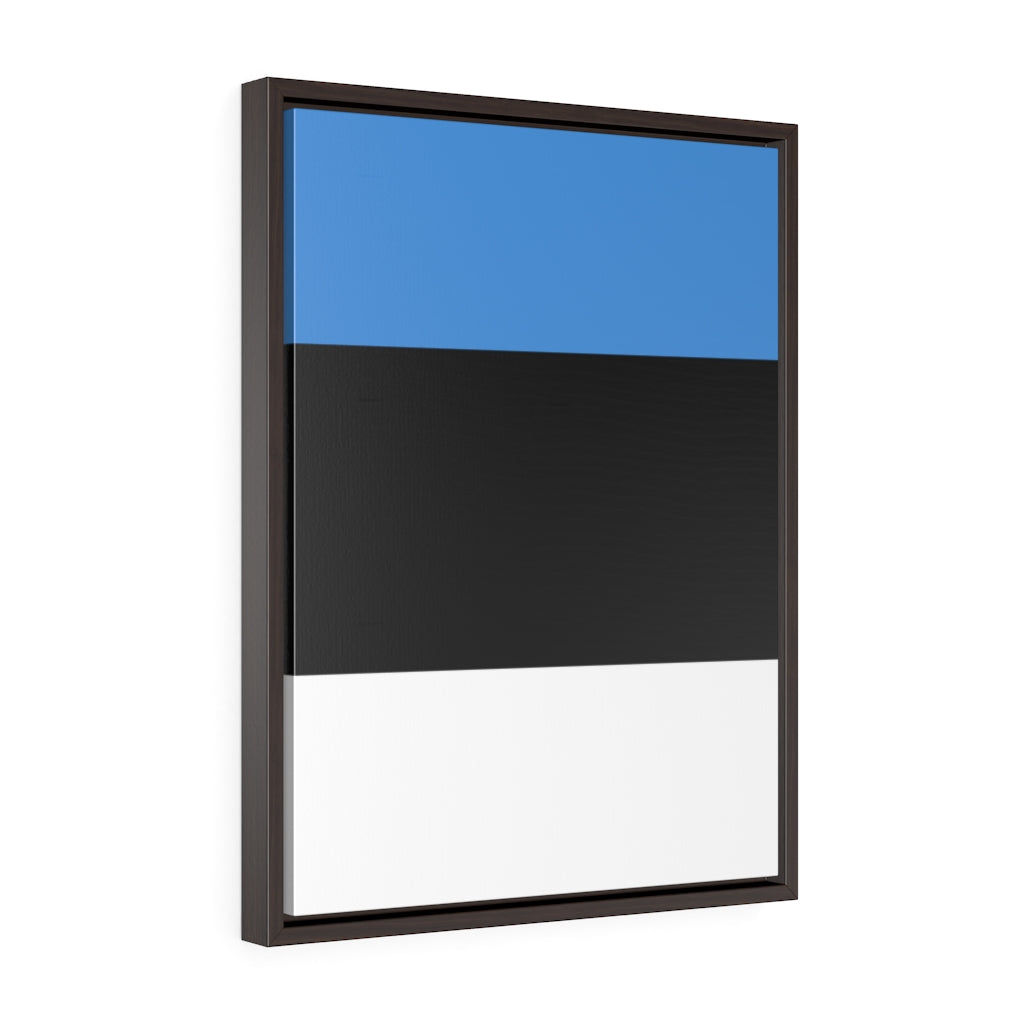 ESTONIA Vertical Framed Premium Gallery Wrap Canvas