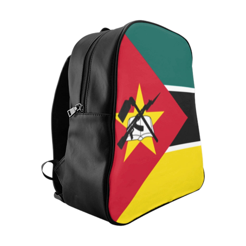 MOZAMBIQUE FLAG School Backpack