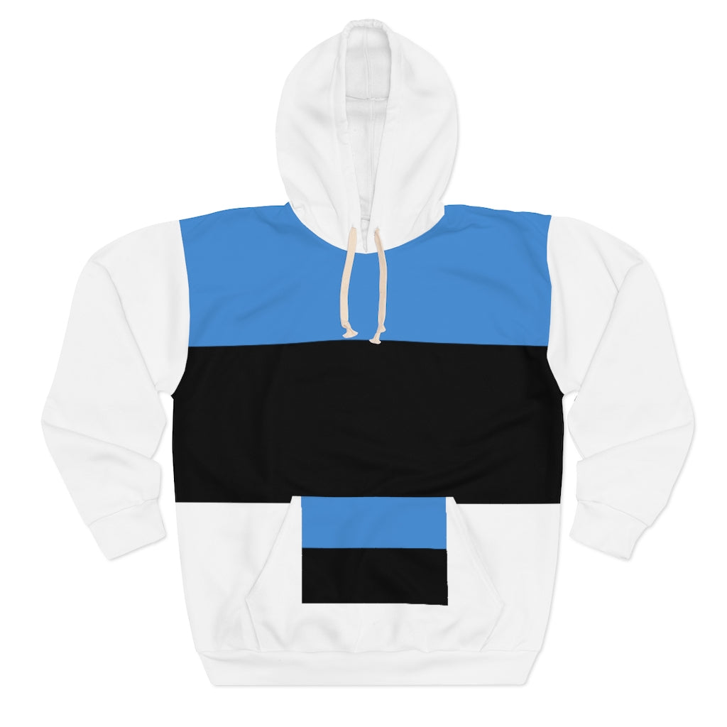 Estonia AOP Unisex Pullover Hoodie