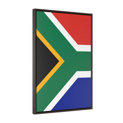 SOUTH AFRICA Vertical Framed Premium Gallery Wrap Canvas