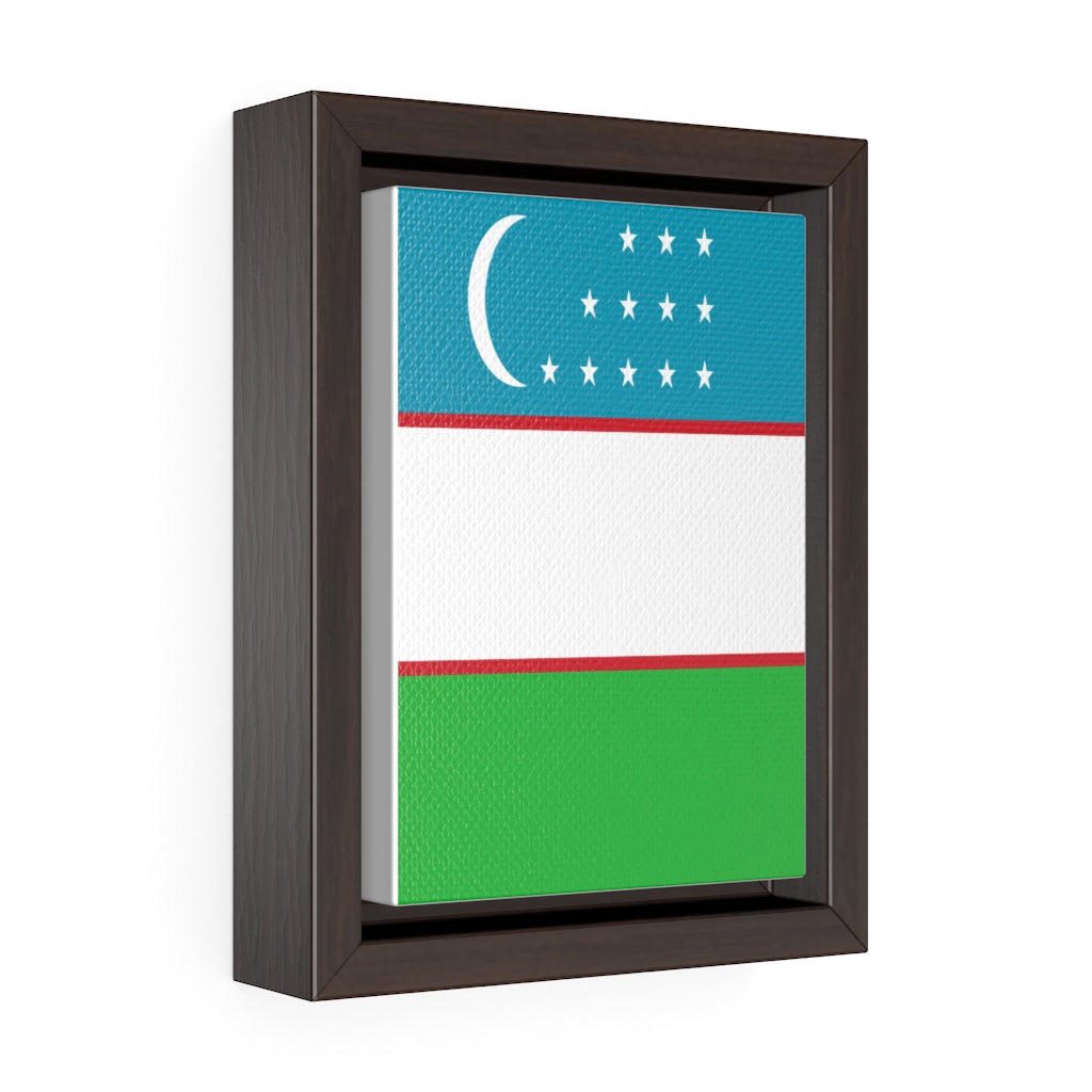 UZBEKISTAN Vertical Framed Premium Gallery Wrap Canvas