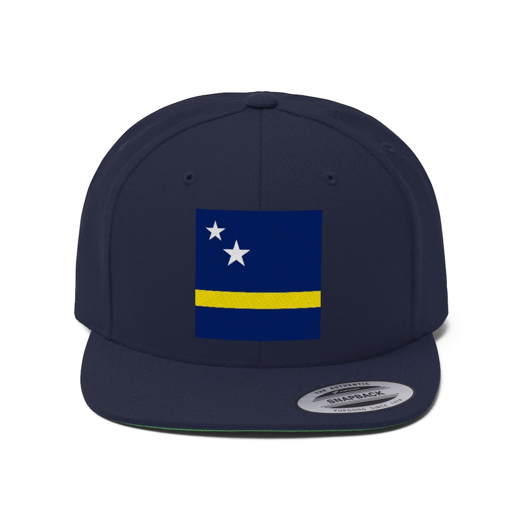 CURACAO Unisex Flat Bill Hat