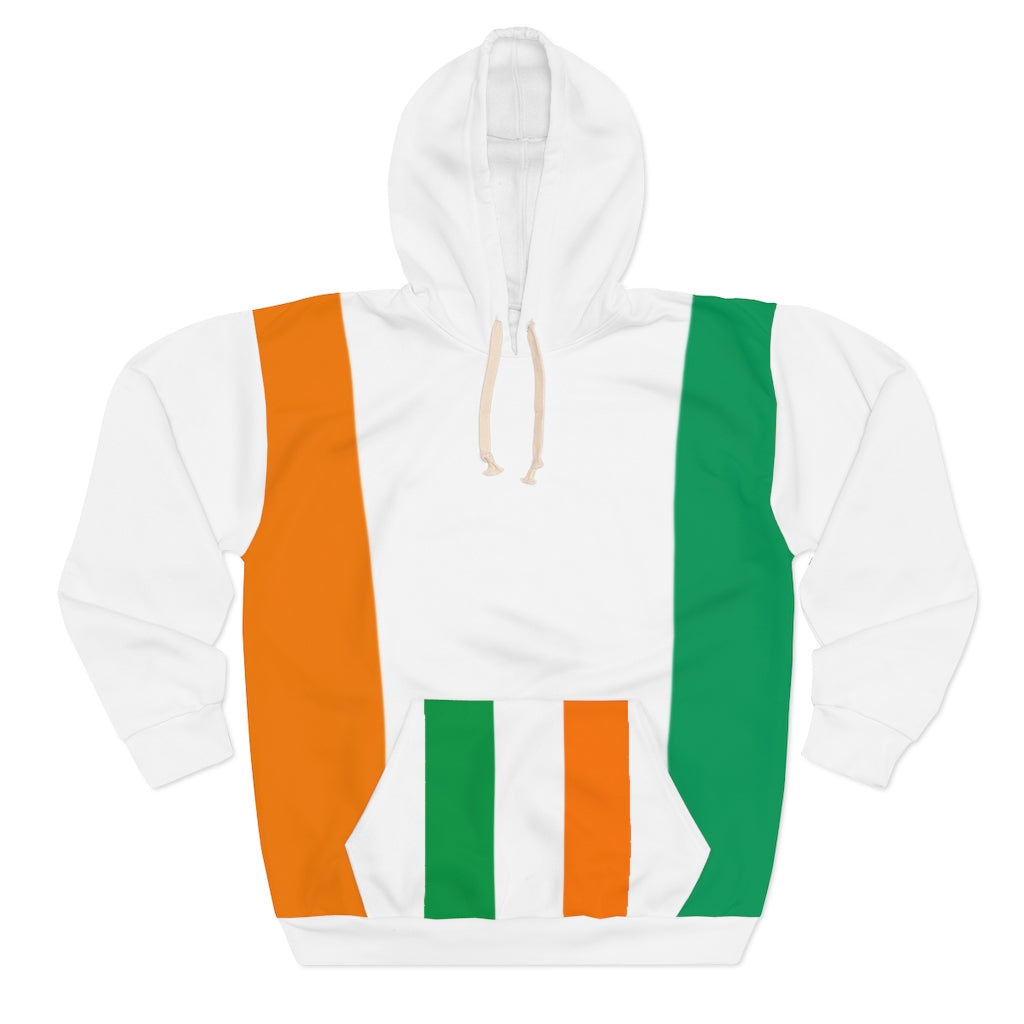 Cote d'ivoire AOP Unisex Pullover Hoodie