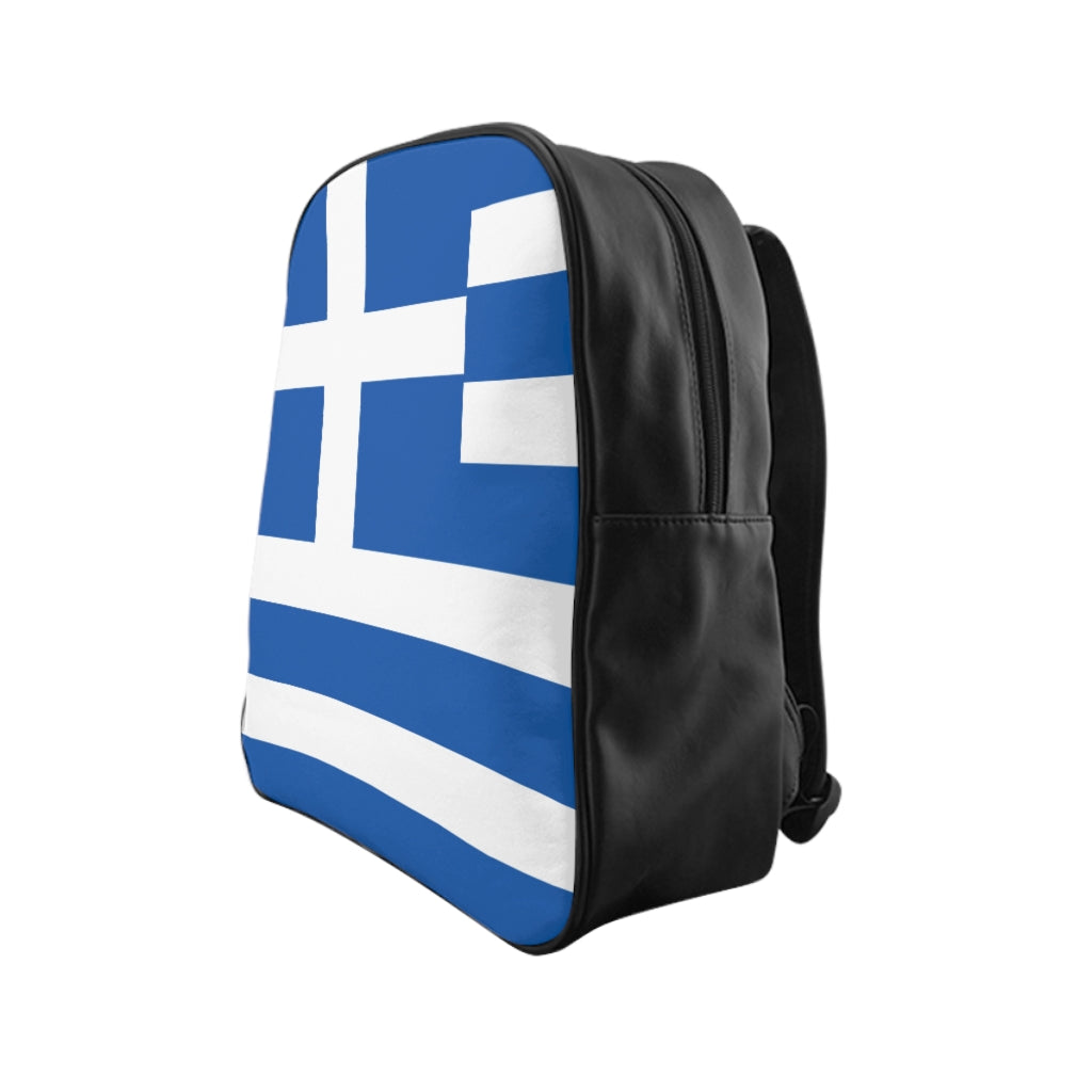 GREECE FLAG School Backpack