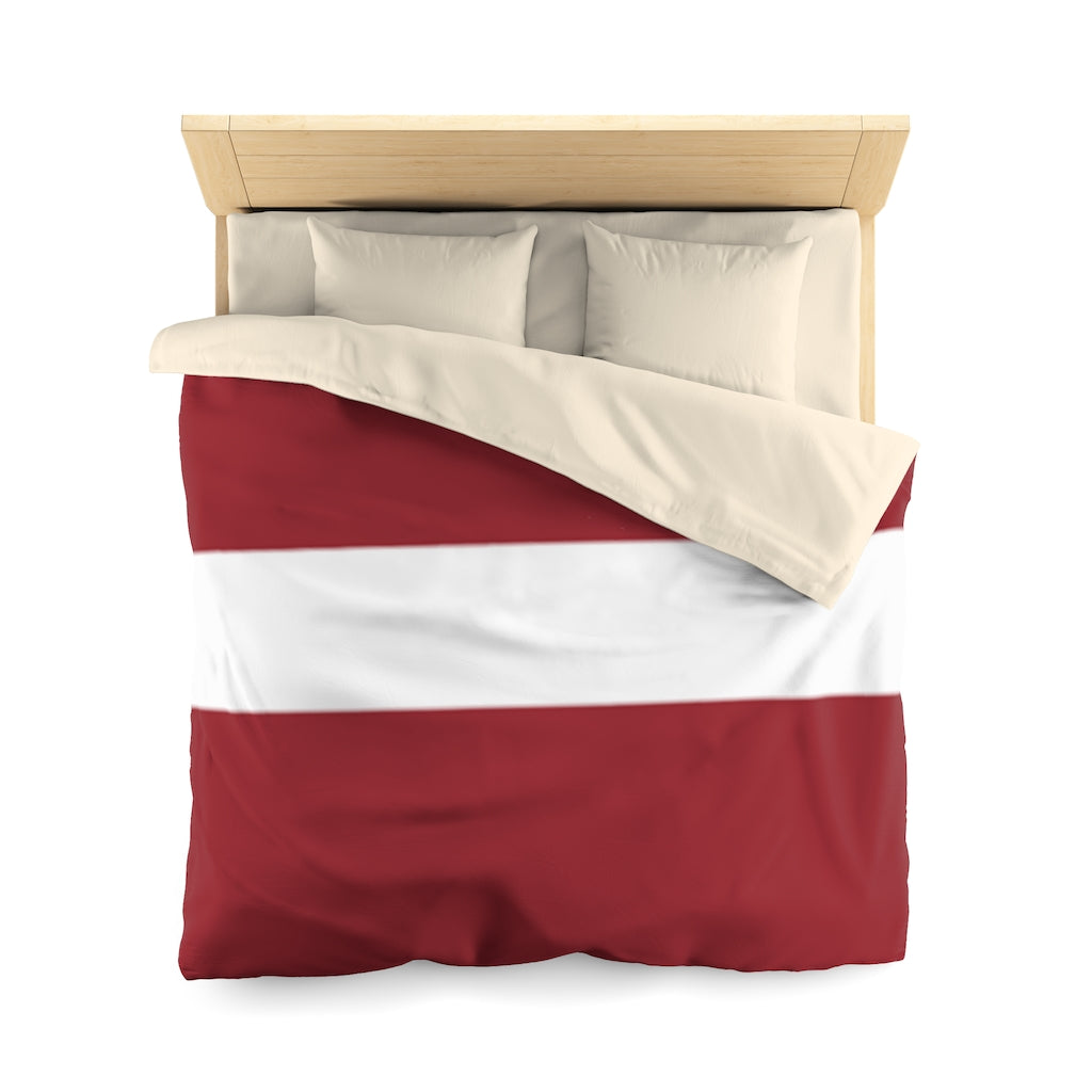 LATVIA Microfiber Duvet Cover