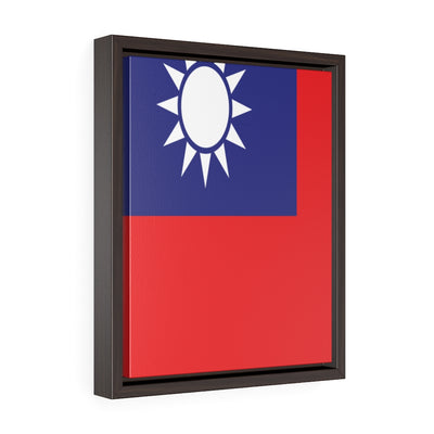 TAIWAN Vertical Framed Premium Gallery Wrap Canvas