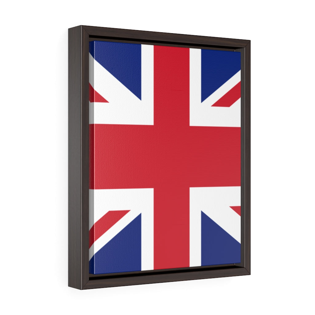 united kingdom Vertical Framed Premium Gallery Wrap Canvas