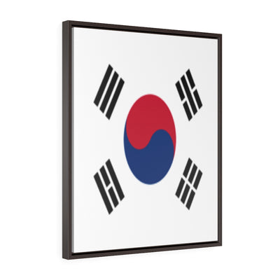 SOUTH KOREA Vertical Framed Premium Gallery Wrap Canvas