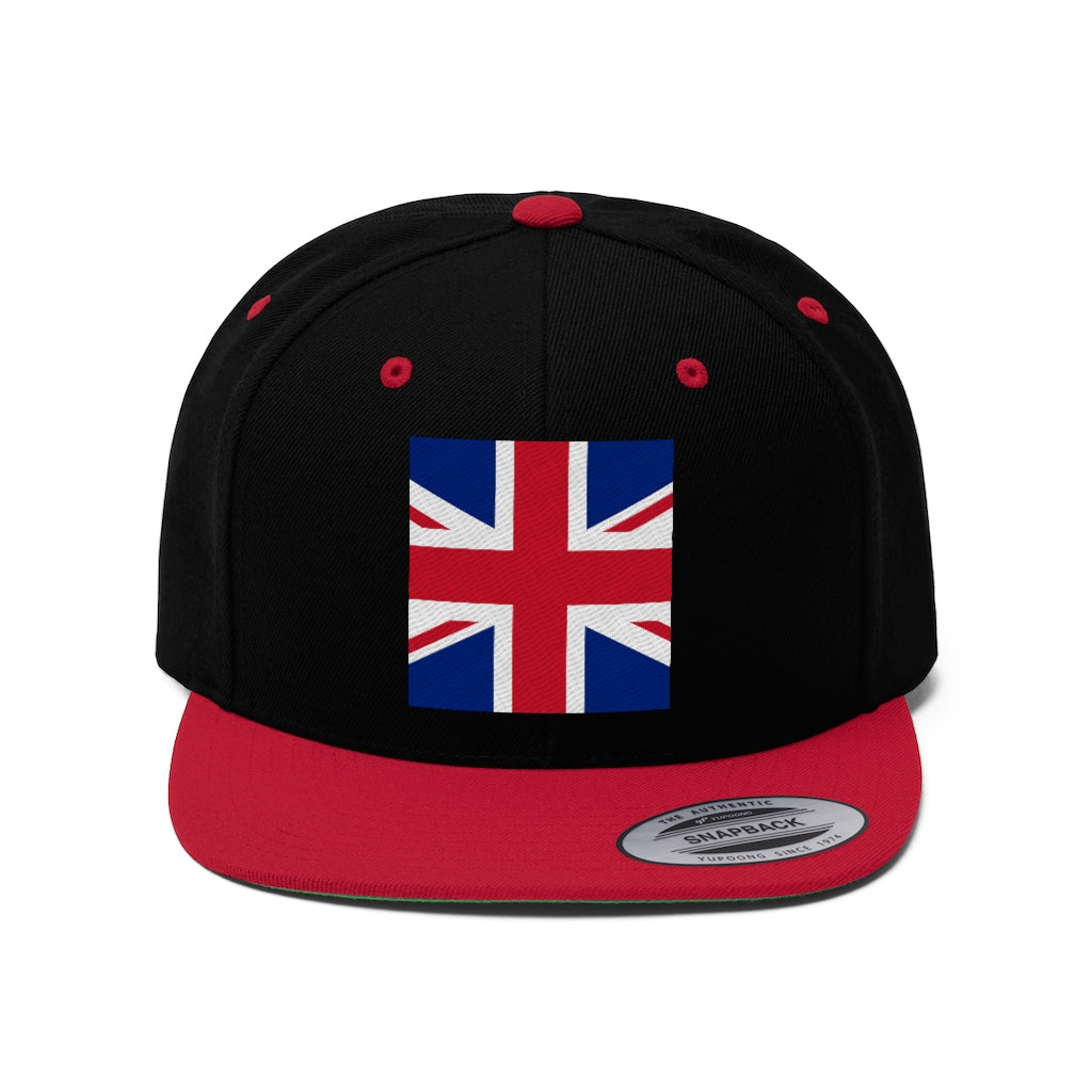 united kingdom Unisex Flat Bill Hat