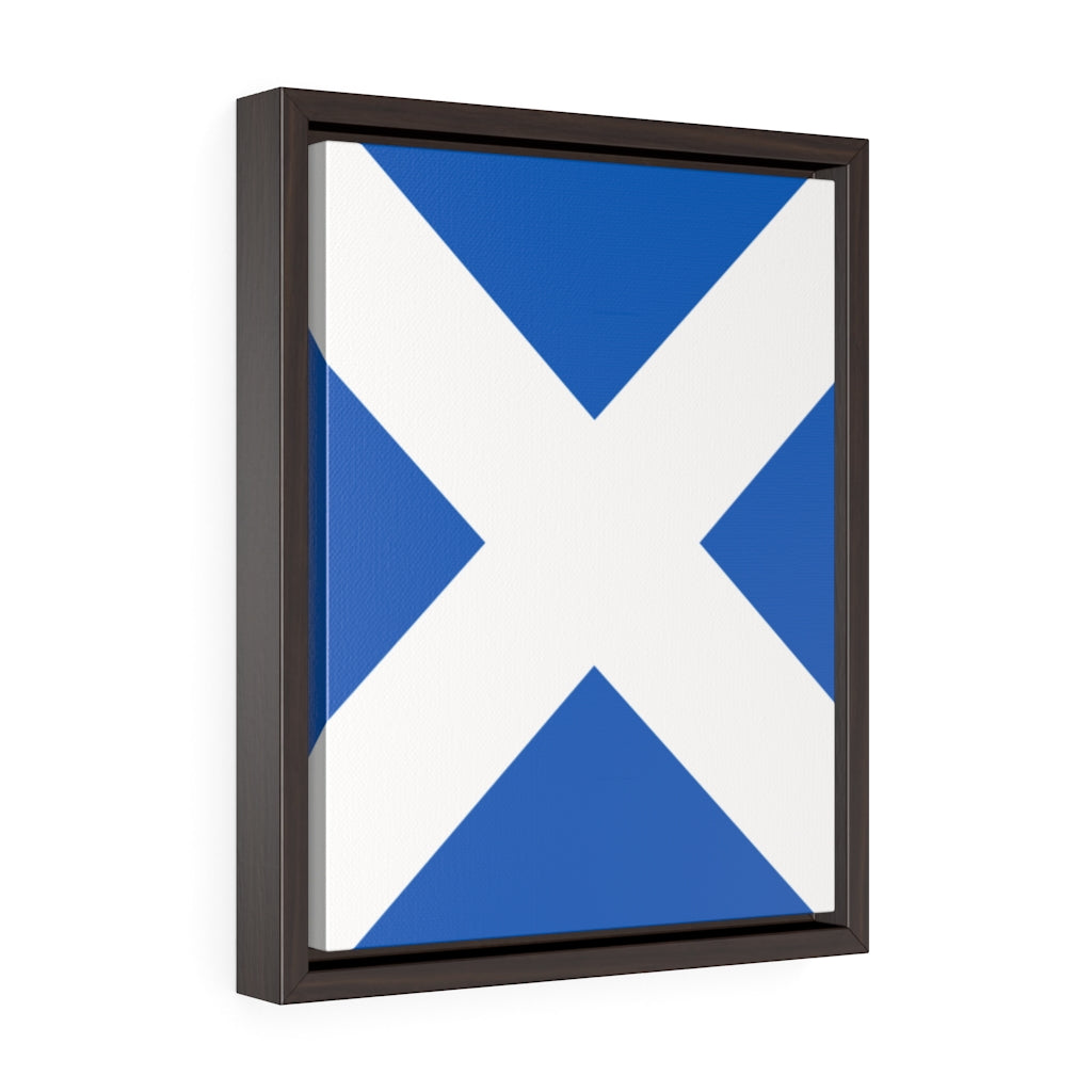 SCOTLAND Vertical Framed Premium Gallery Wrap Canvas