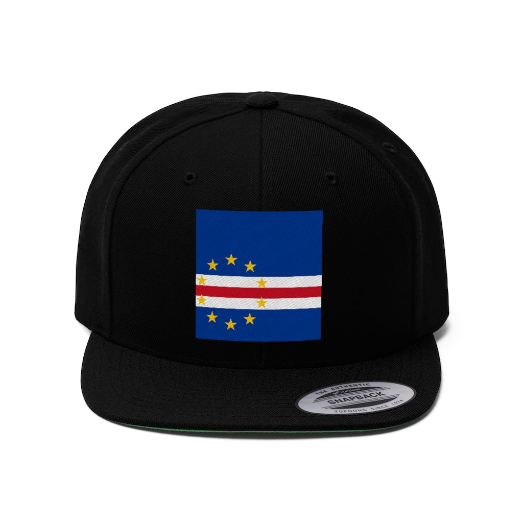 CAPE VERDE Unisex Flat Bill Hat