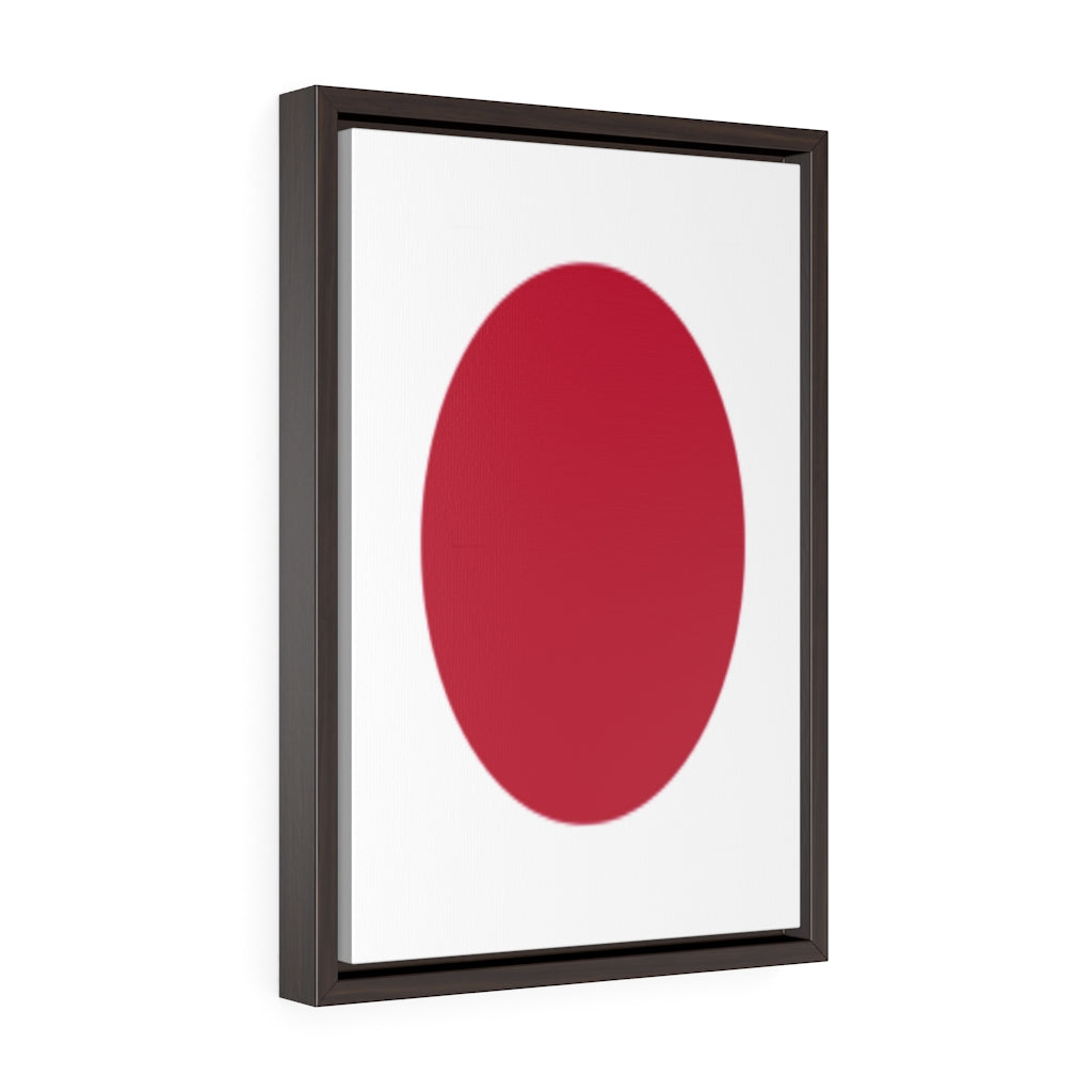 JAPAN Vertical Framed Premium Gallery Wrap Canvas