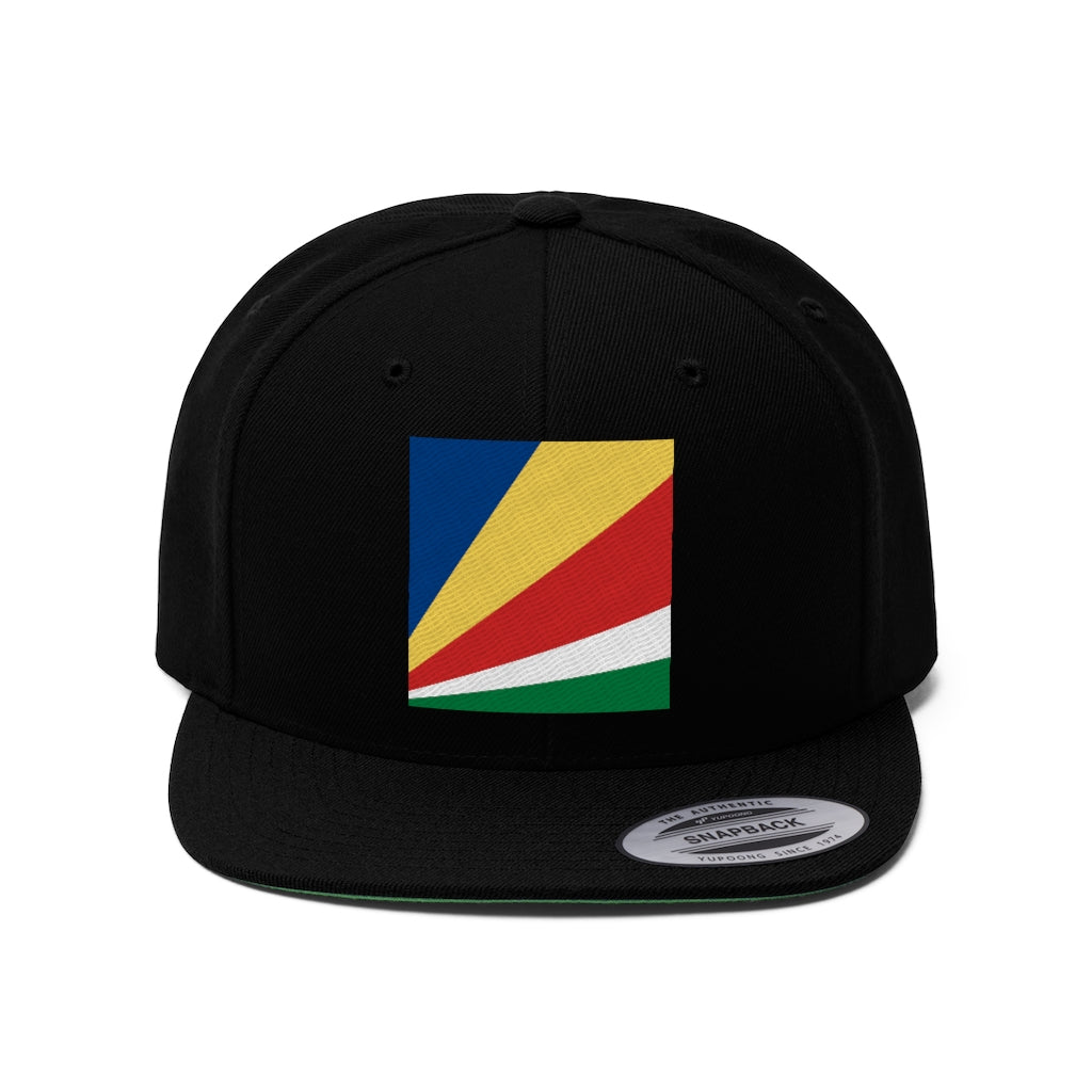 SEYCHELLES Unisex Flat Bill Hat