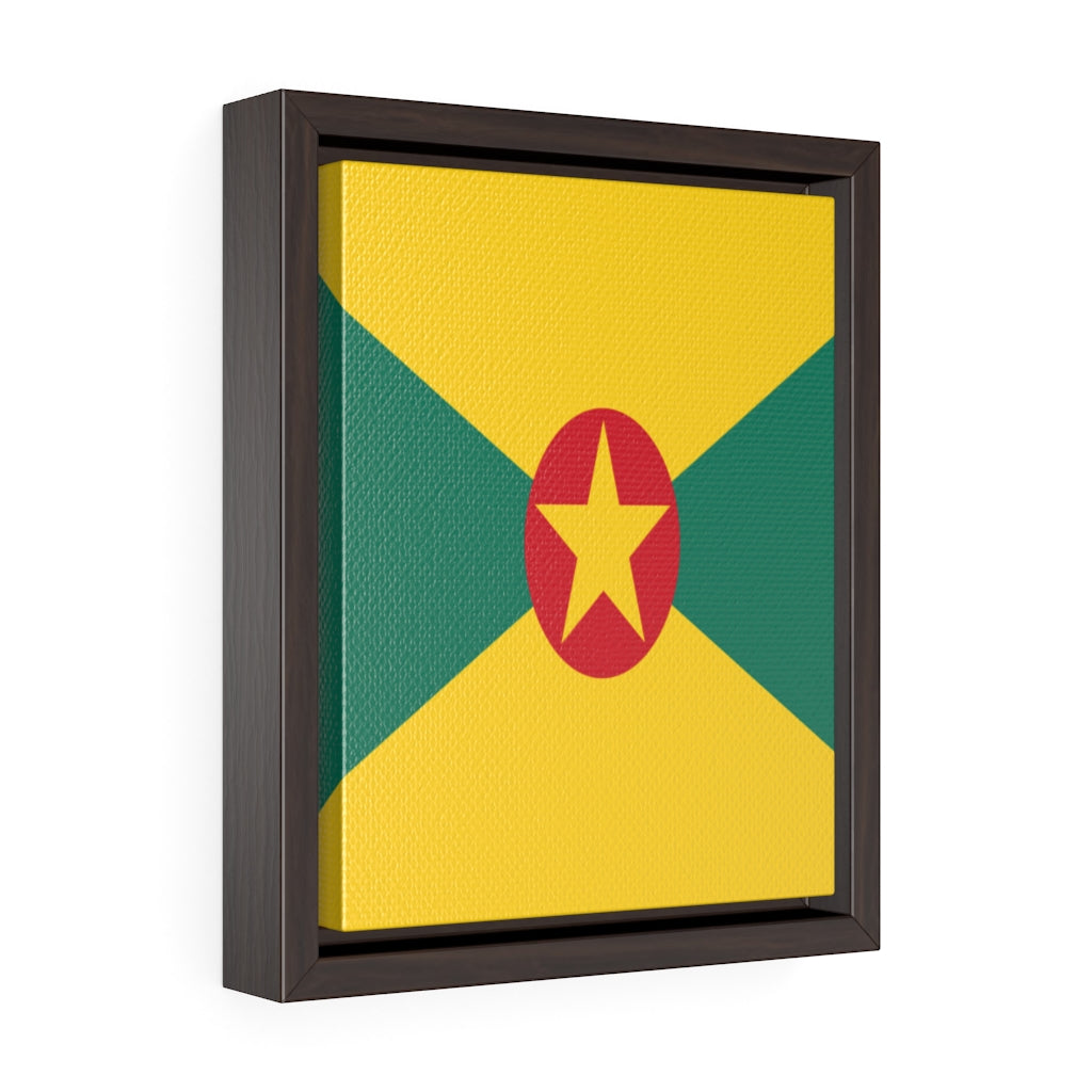 GRENADA Vertical Framed Premium Gallery Wrap Canvas