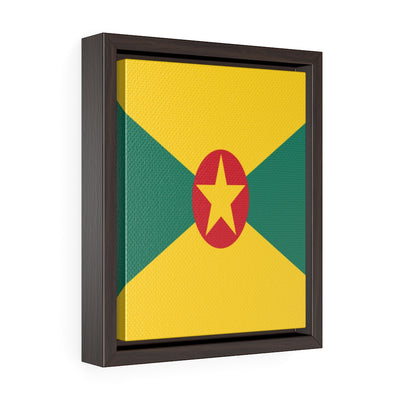 GRENADA Vertical Framed Premium Gallery Wrap Canvas