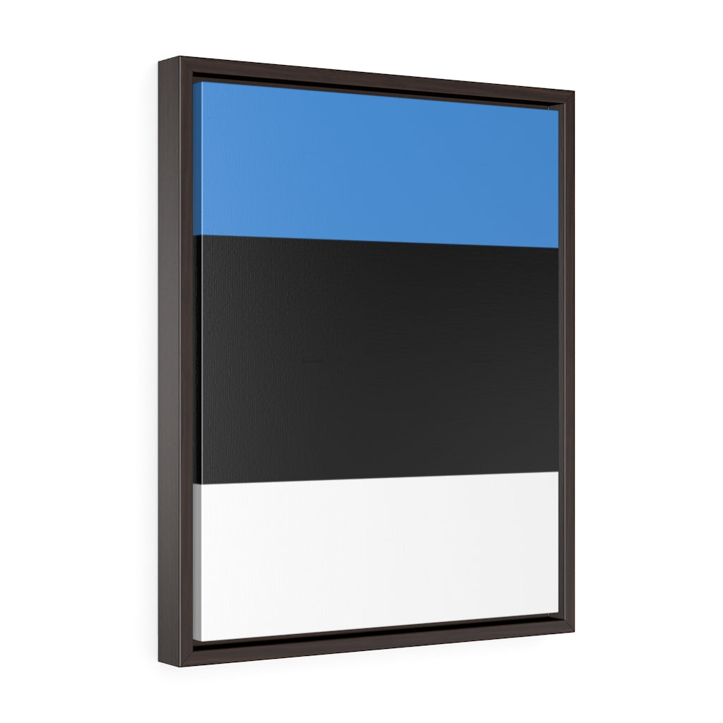 ESTONIA Vertical Framed Premium Gallery Wrap Canvas