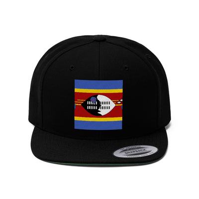 SWAZILAND Unisex Flat Bill Hat