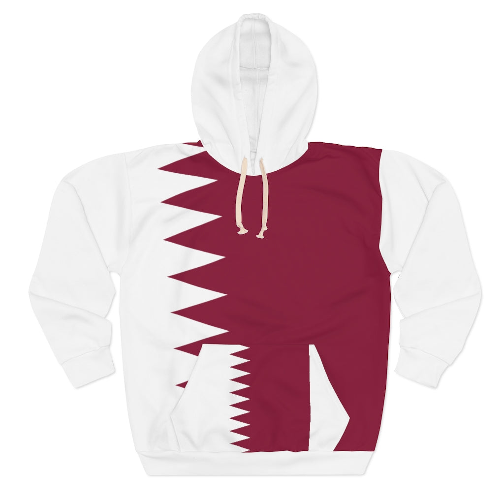 QATAR AOP Unisex Pullover Hoodie