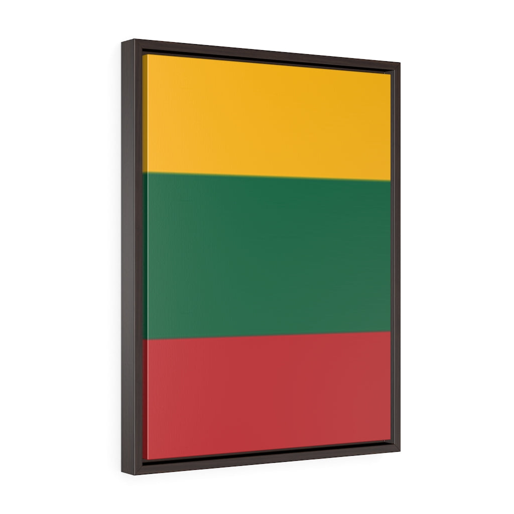 LITHUANIA Vertical Framed Premium Gallery Wrap Canvas