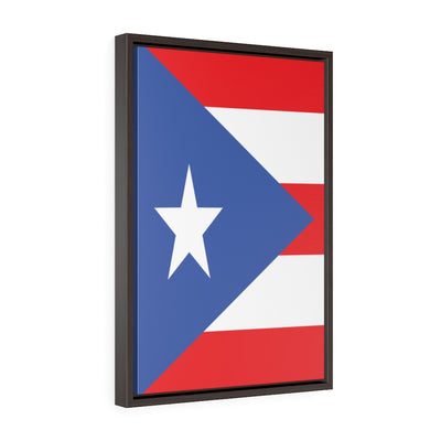 PUERTO RICO Vertical Framed Premium Gallery Wrap Canvas