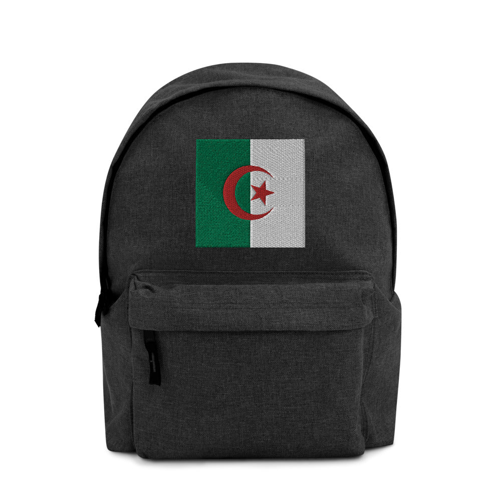 ALGERIA FLAG Embroidered Backpack