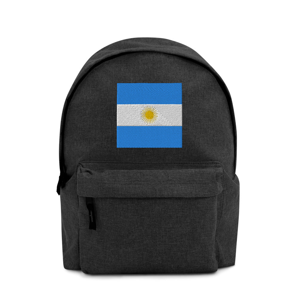 ARGENTINA FLAG Embroidered Backpack