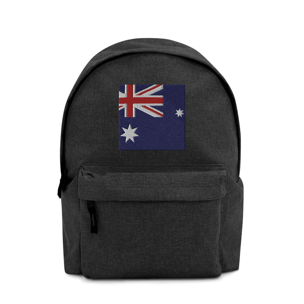 AUSTRALIA FLAG Embroidered Backpack