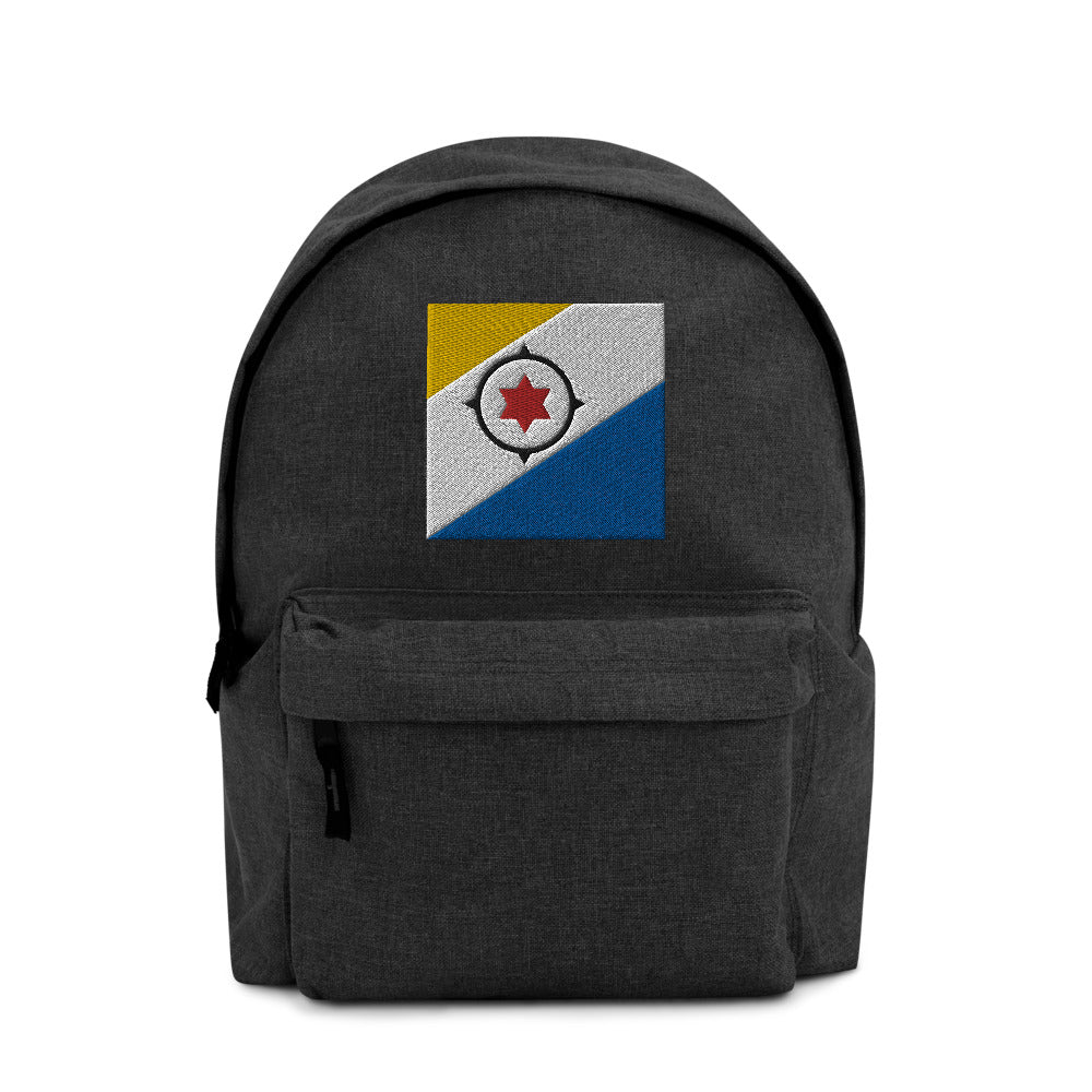 BONAIRE FLAG Embroidered Backpack