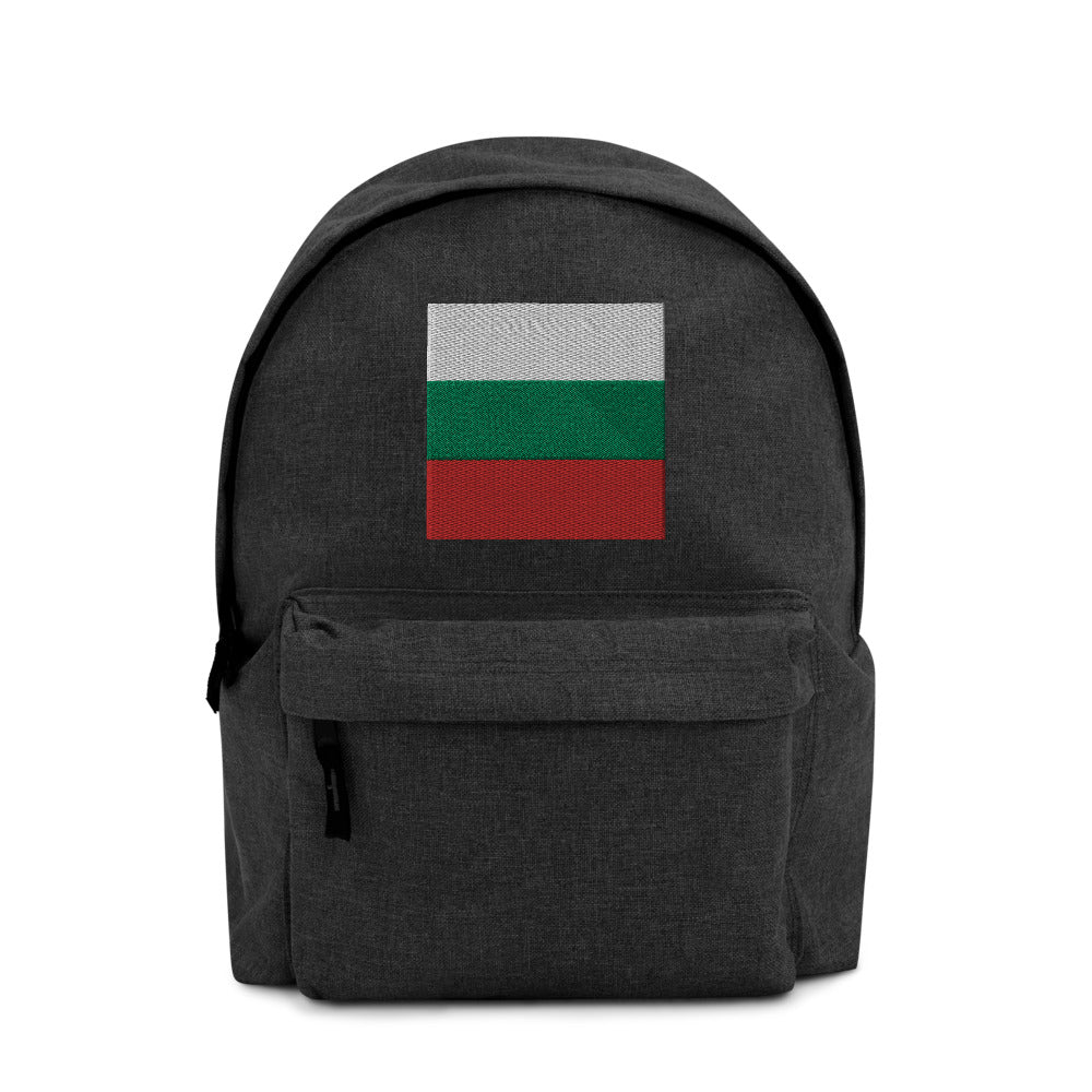 BULGARIA FLAG Embroidered Backpack