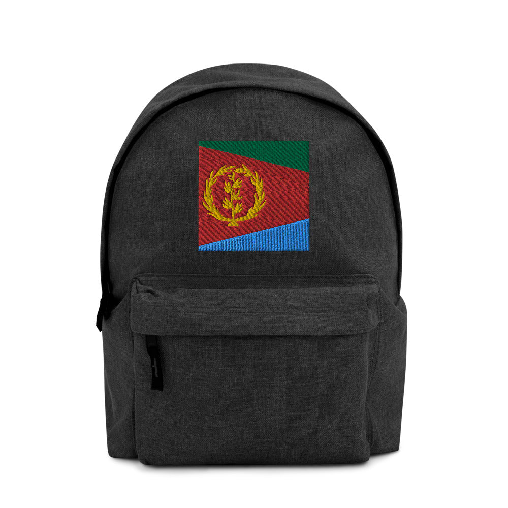 ERITREA FLAG Embroidered Backpack