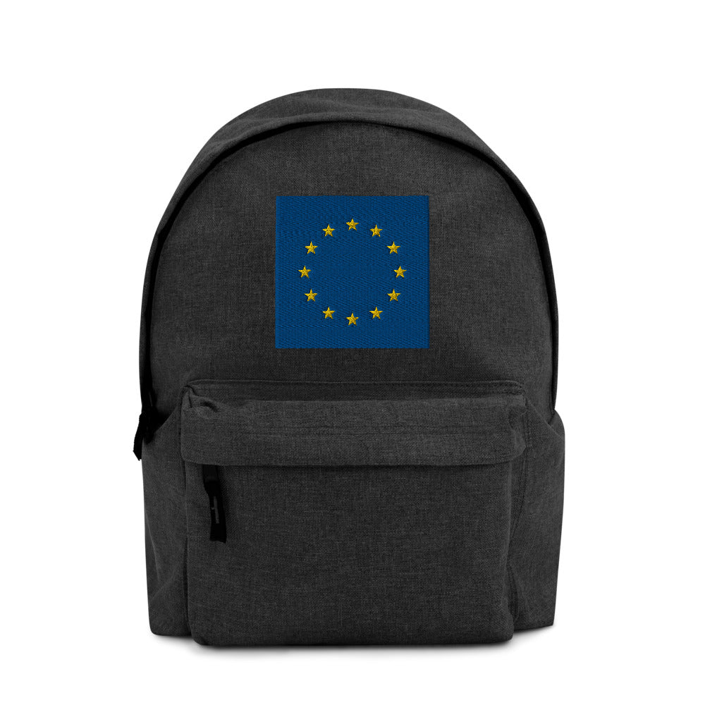 EUROPE FLAG Embroidered Backpack